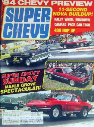 SUPER CHEVY 1983 NOV - CAFE RACER, 10-sec CAMARO DRIVER